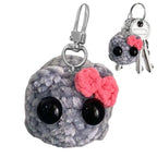 ZAKOL Sad Hamster Violin Song Plush Keychain Bag Charm Funny Cute 2024 Tiktok Key Ring Accessories Gift for Girlfriend