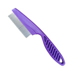 Comb Dog Cat Hair Removal Brush Stainless Steel Dense Teeth Inline Comb Portable Pet Universal Grooming Cleaning Supplies
