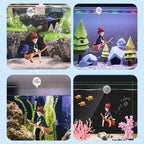 Fish Tank Cartoon Magic Jewelry Suspended Aquarium Decoration Cake Decoration Fish Tank Accessories Fish Farming Supplies