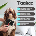 Double Sided Pet Brush Dog Cat Hair Fur Bristle Grooming Shedding Cleaning Massage Comb Styling Tool Dog Brush comb Pet Supplies