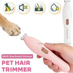 New Dog Cat Rabbit Pet Foot/Face/Hip/Ear/Claw Trimmer Dog Electric Beauty Shaver Cat Claw Hair Low Noise Electric Push Clipper