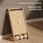 Vertical Sisal Cat Scratcher Durable Non Shedding Scratch Board Cat Toy Home Living Room Bedroom Office Cat Condo Cat Tree House