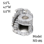 Multi-Level Resin Habitat Hides & Basking Perches