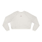 Artsy Fartsy Cat Lady Cropped Pullover - Fun & Comfy Fleece Apparel