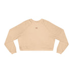 Artsy Fartsy Cat Lady Cropped Pullover - Fun & Comfy Fleece Apparel