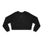 Artsy Fartsy Cat Lady Cropped Pullover - Fun & Comfy Fleece Apparel