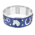 Equestrian Bangle — Russet Horse Head