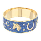 Equestrian Bangle — Russet Horse Head