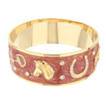 Equestrian Bangle — Russet Horse Head