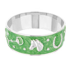 Equestrian Bangle — Russet Horse Head