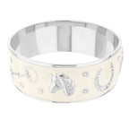 Equestrian Bangle — Russet Horse Head