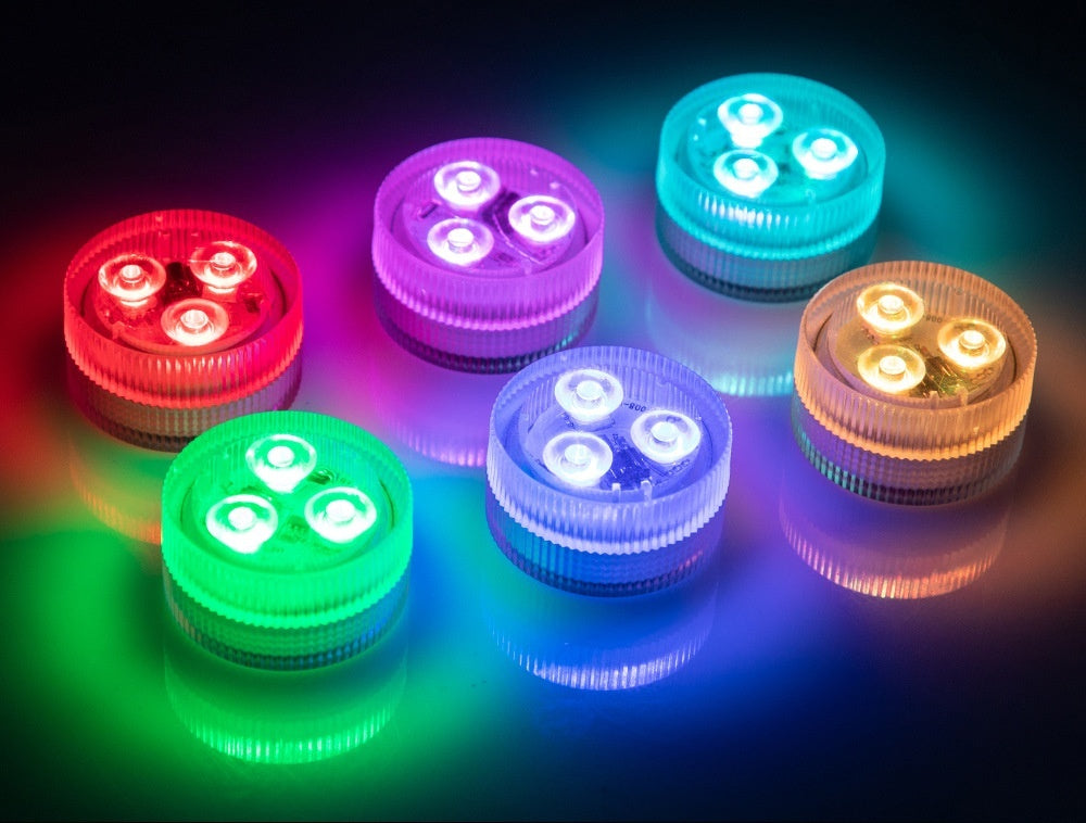 Led Waterproof Remote Control Fish Tank Diving Light