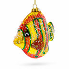 Aquarium Fish Glass Christmas Ornament