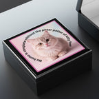 Cute Cat Jewelry Box - "No Home is Complete without the Pitter Patter of Kitty Feet"