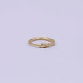 Dainty Snake Charm Ring Serpent Animal Jewelry Inspired N-454