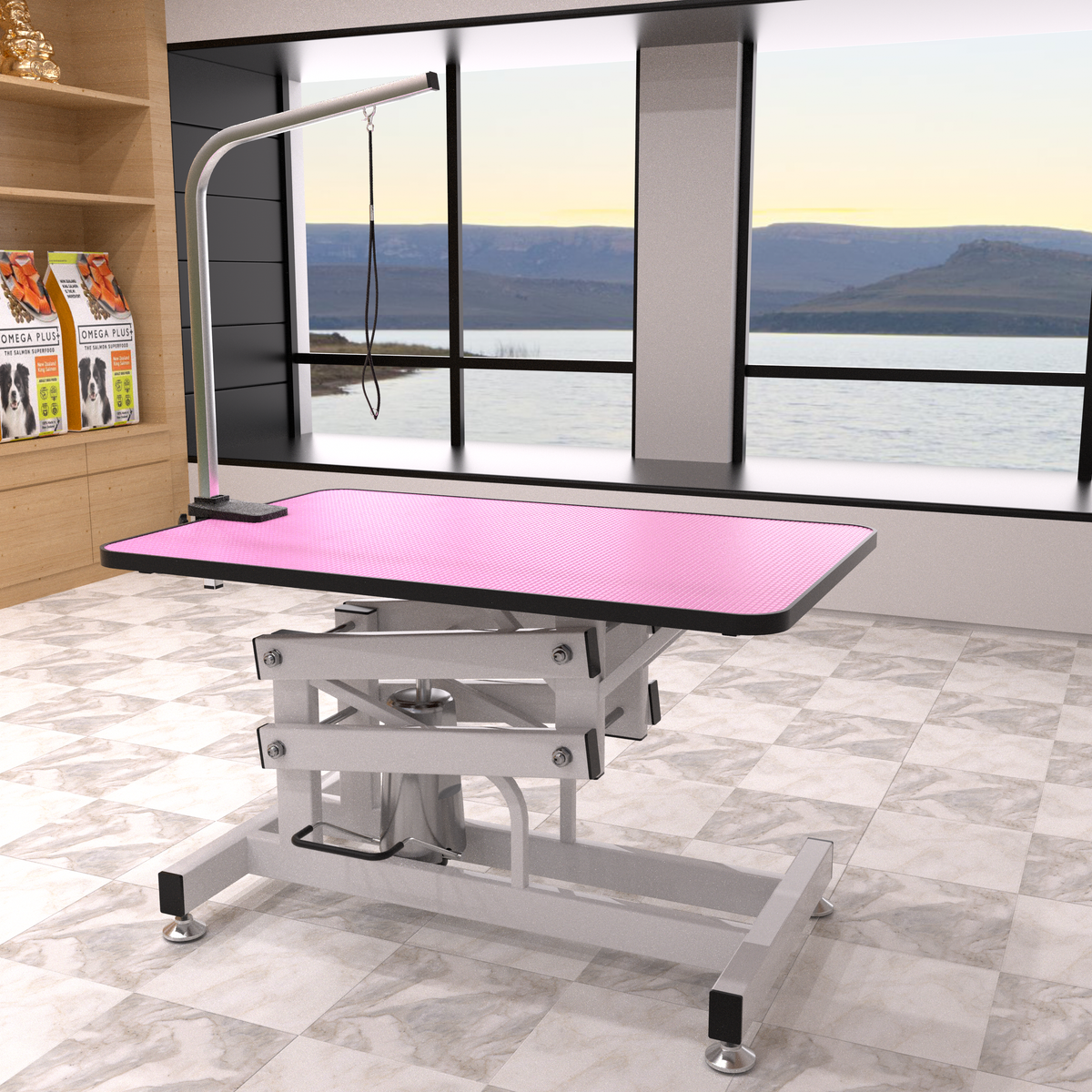 42.5 Inch Hydraulic Pet Grooming Table