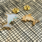 Dolphin Enamel Pin