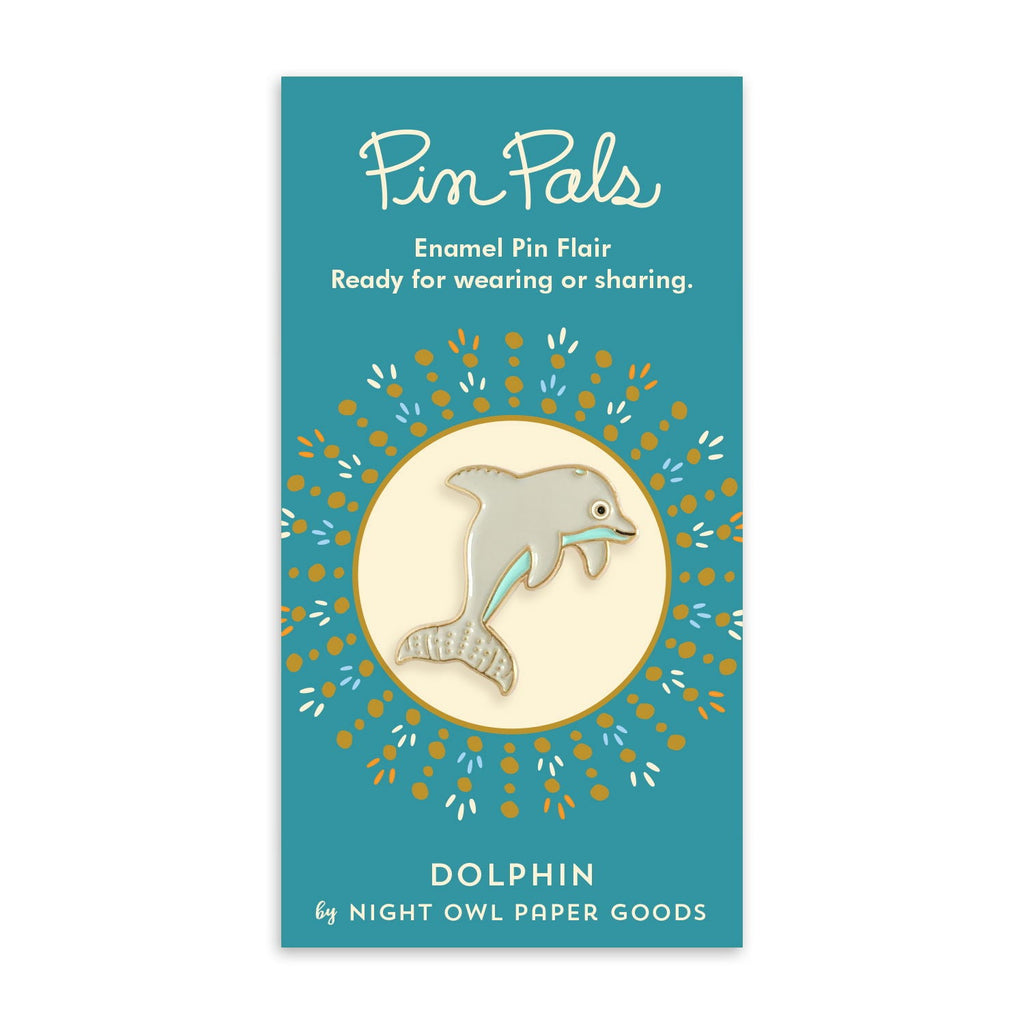 Dolphin Enamel Pin