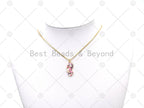 Enamel Sea Horse Charm, Sku#Y566