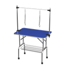 36" Folding Dog Grooming Table - Heavy Duty Stainless Steel