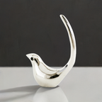 Vibhsa Silver Bird Ring Holder -Jewelry Organizer