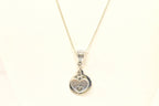 No Longer By My Side But Forever In My Heart Silver Necklace, Loved Pet Memorial Jewelry Gift For Her, Sympathy Pet Remembrance
