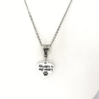 Pet Memorial Gift, Always In My Heart Necklace, Pet Loss Gift, Dog Memorial, Cat Memorial, Cat Loss, Dog Loss, Pet Death Gift