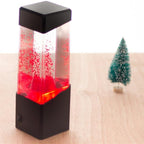 LED Jellyfish Night Light Tank Aquarium Style LED Lamp Sensory Autism Lava Lamp LED Desk Lamp Home Décor USB Power Cute Study Lamps for Bedroom Décor