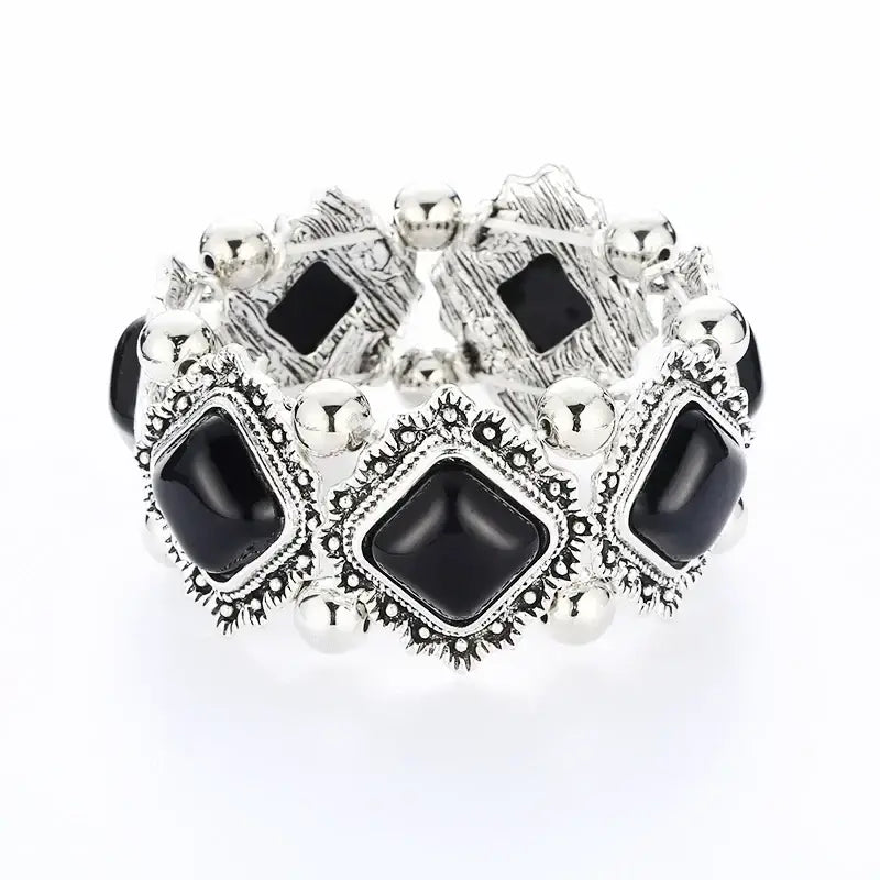 Western Fashion Bracelets, Elastic Bangles, Horse Lover Jewelry