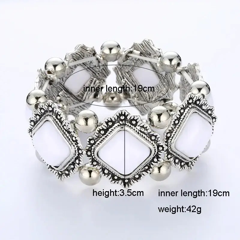 Western Fashion Bracelets, Elastic Bangles, Horse Lover Jewelry