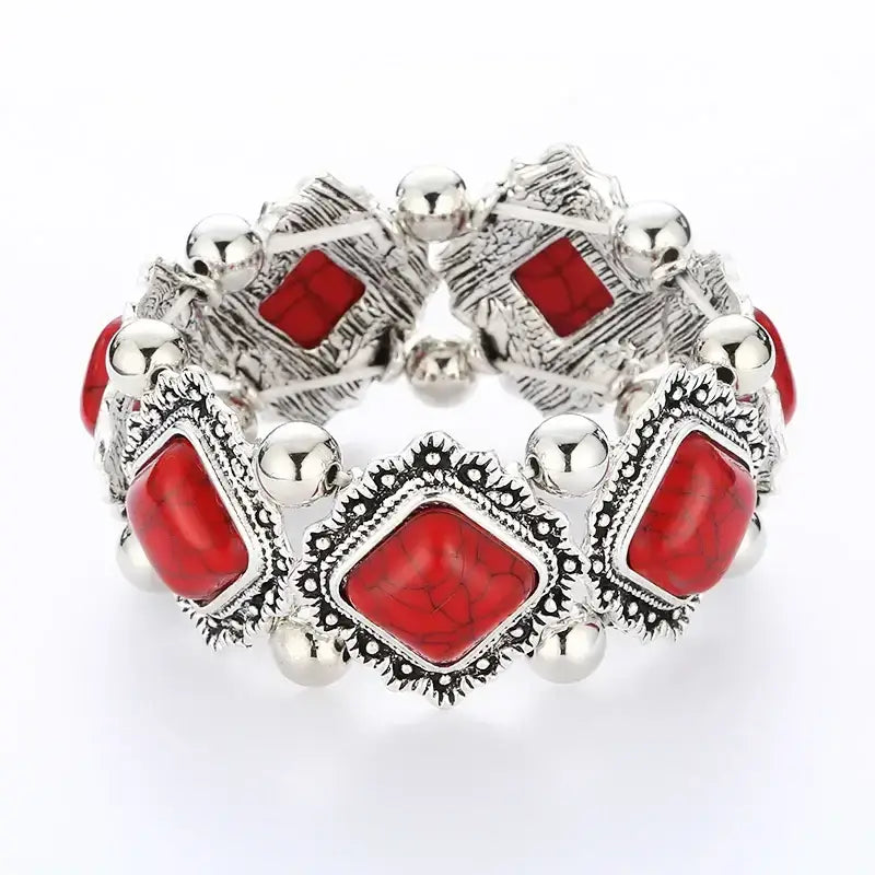 Western Fashion Bracelets, Elastic Bangles, Horse Lover Jewelry
