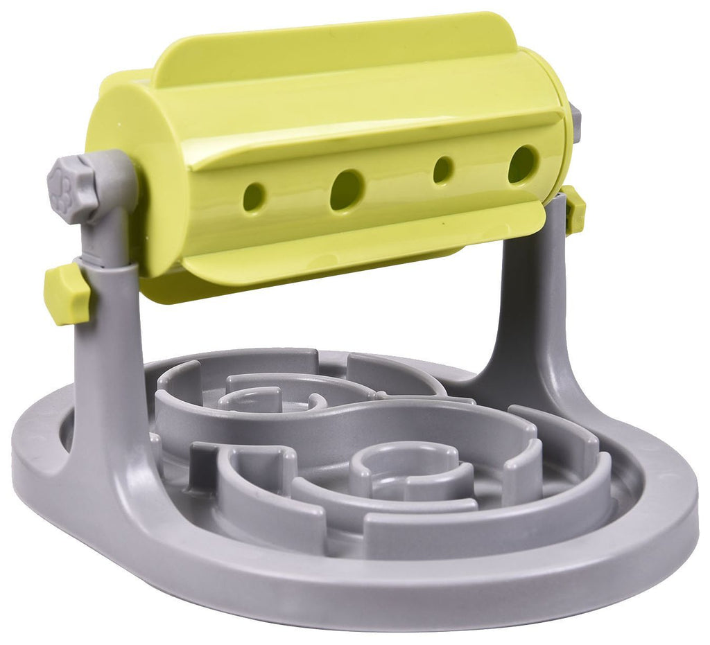 Pet Life ® 'Roto Paw' IQ Training Interactive Rotating Slow Dog Feeder