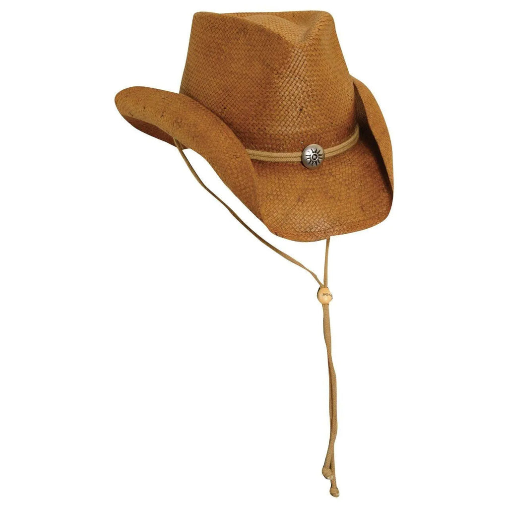Scala Western Sky - Shapeable Straw Cowboy Hat
