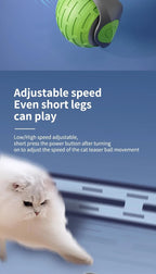 USB Rechargeable Interactive Electric Cat Toy Ball | Self-Rolling Teaser for Indoor Cats
