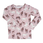 Wild Horses Big Kid Pajama Set